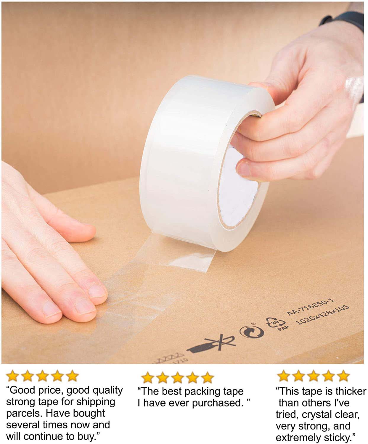 eco-friendly compostable box sealing shipping pla packing tape