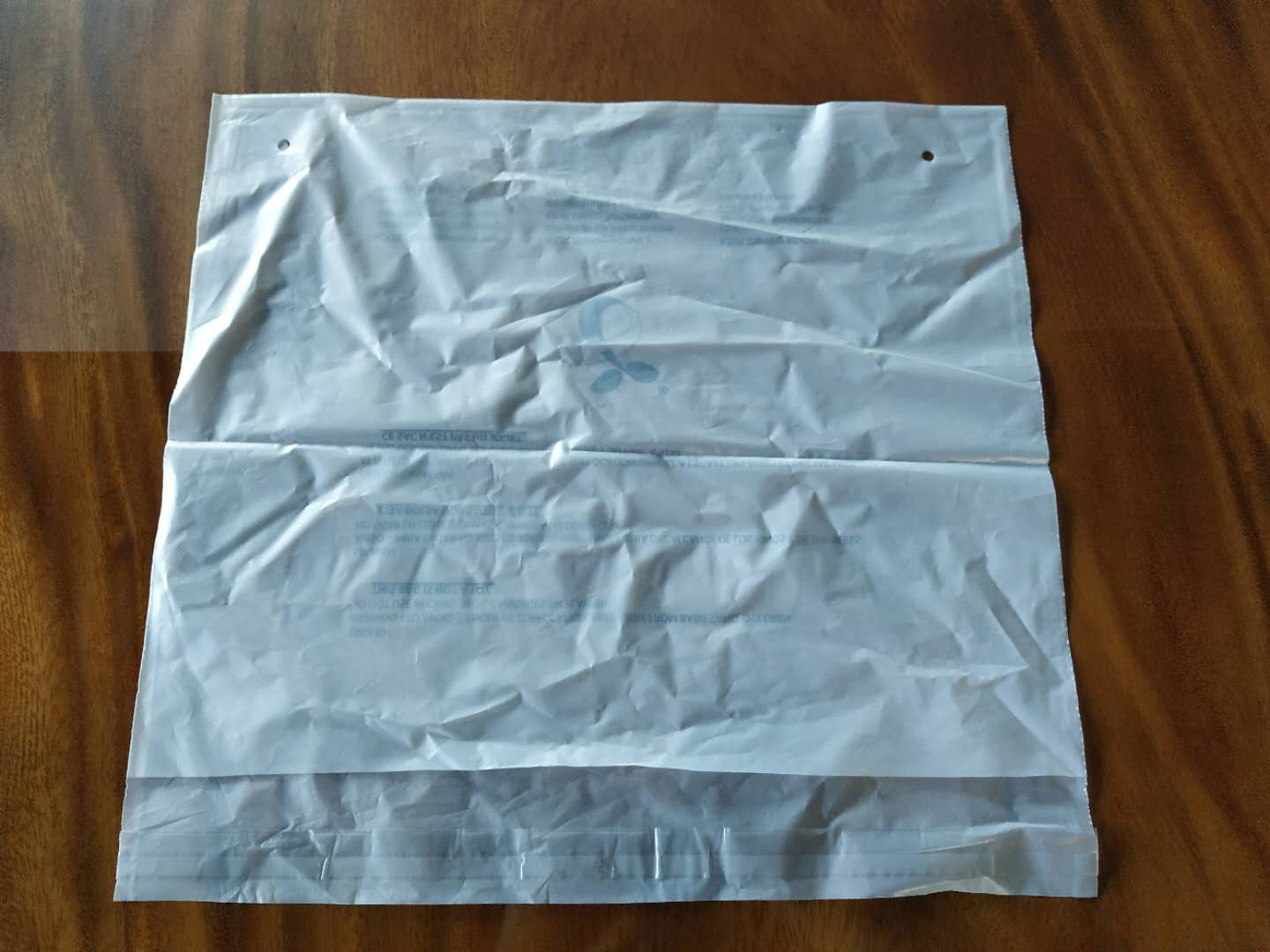 Transparent clothing bag supply of biodegradable bags eco-friendly cornstarch self-adhesive bag